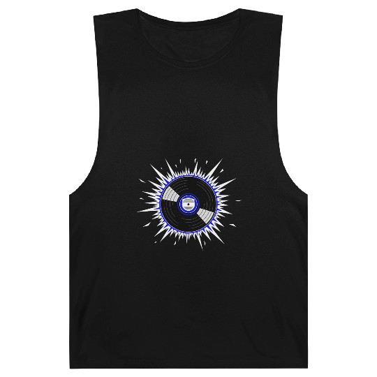 Vinyl Record Starburst Design Barnard Tanks