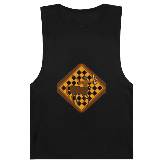 Brown and Gold Centaur Barnard Tanks