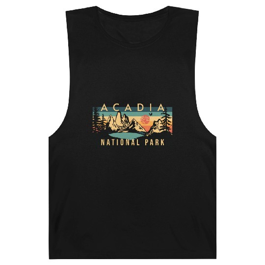 Mountain Sunset at Acadia National Park Barnard Tanks