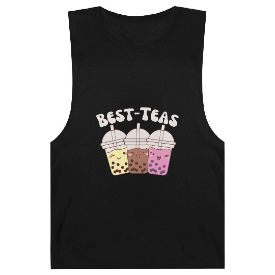 Best-Teas Cute Kawaii Bubble Tea Boba Tea Barnard Tanks