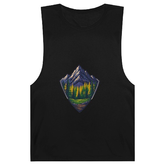 Mountain Wilderness Nature Shield Barnard Tanks