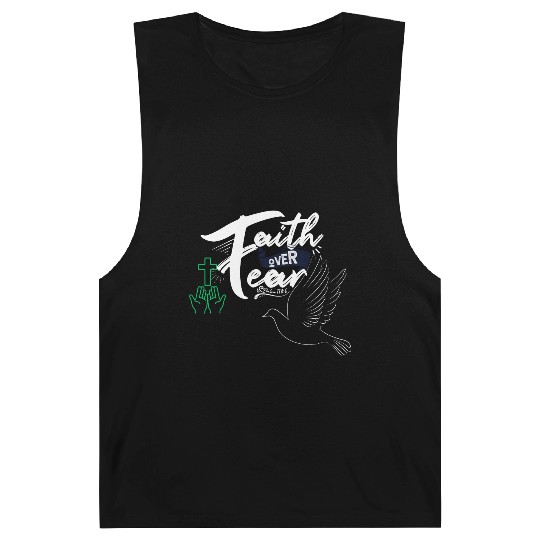 Faith Over Fear Inspirational Design Barnard Tanks