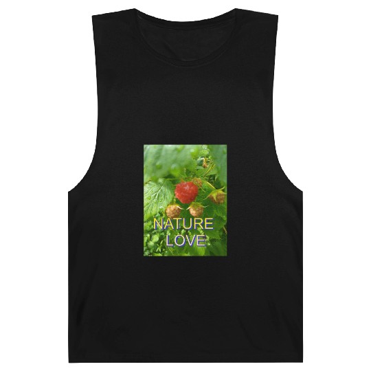 Vivid Raspberry and Greenery Nature Design Barnard Tanks