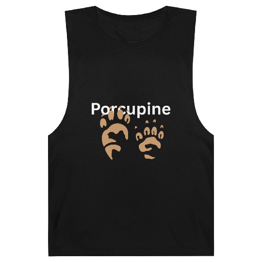 Paraguine Paw Prints Animal Design Barnard Tanks