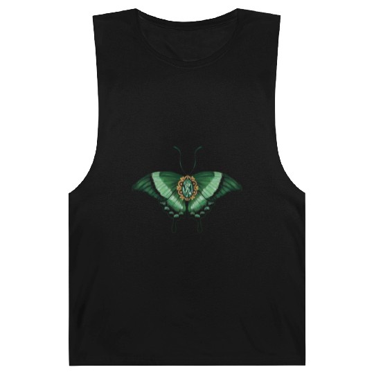 May Emerald Peacock Butterfly Gemstone Design Barnard Tanks
