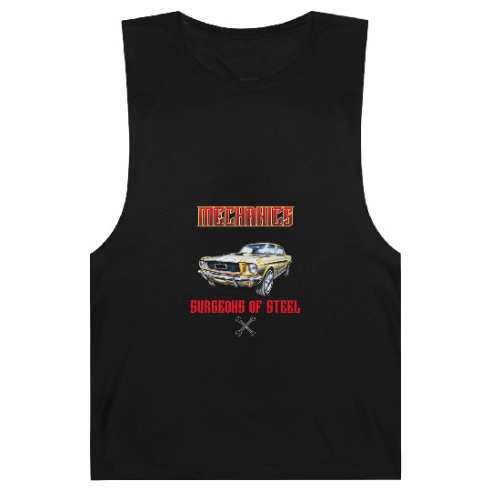 Muscle Car Classic Mechanics Design Barnard Tanks