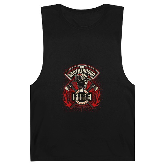 Brotherhood of Fire Firefighter Emblem Barnard Tanks