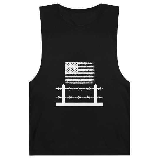 Barbed wire America Barnard Tanks