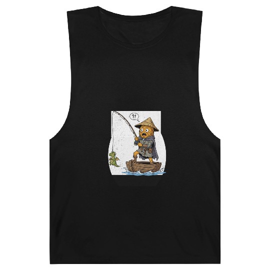 Whimsical Pineapple Fisherman Barnard Tanks