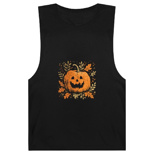 Fall Jack-o'-lantern Spooky Pumpkin Halloween  Barnard Tanks