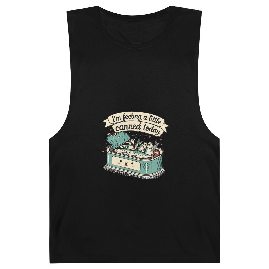 Whimsical Canned Fish Humor Design Barnard Tanks