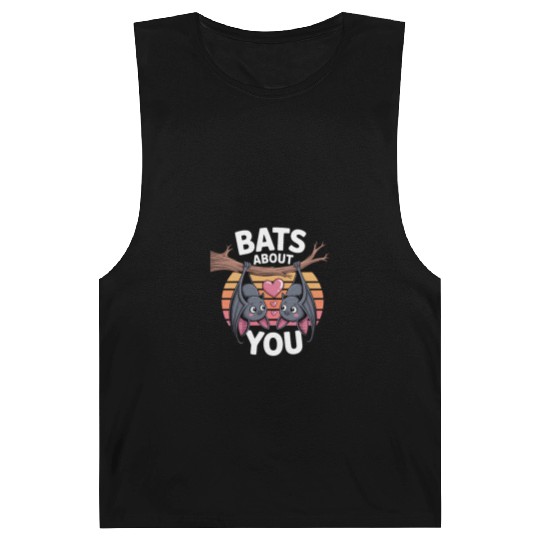 Bats About You Funny Bat Halloween Barnard Tanks – Nayan