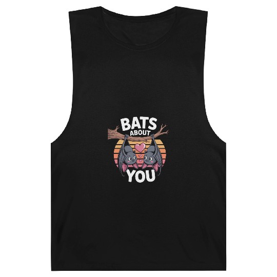 Bats About You Funny Bat Halloween Barnard Tanks – Nayan