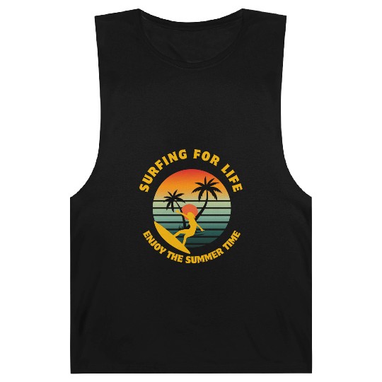 Surfing for Life Sunset Design Barnard Tanks