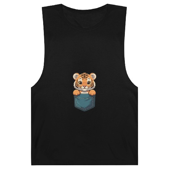 Adorable Tiger Cub Pocket Pal Barnard Tanks