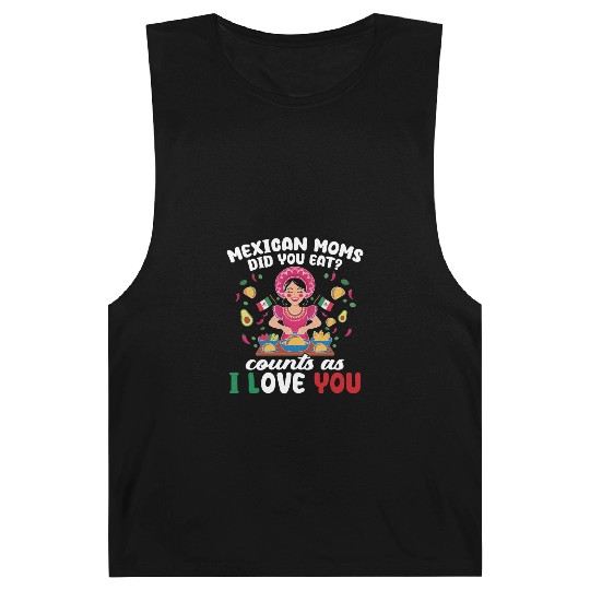 Mexican Moms Abuelita Grandma Food Gift Barnard Tanks