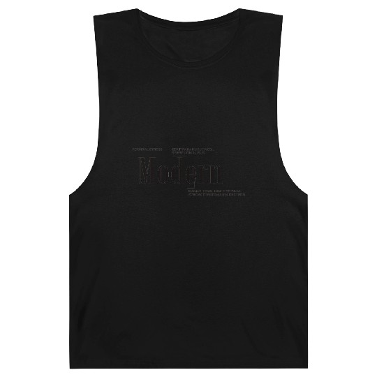 Vertical Stress Modern Typeface Design Barnard Tanks