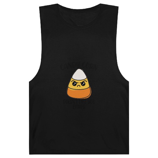 Candy Corn Funny Halloween Barnard Tanks