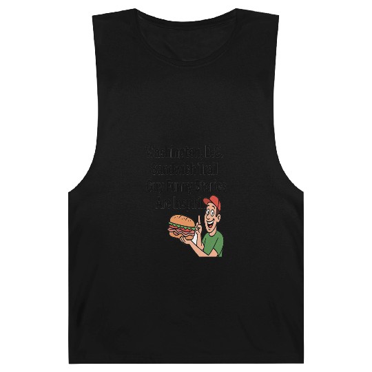 Washington DC Sandwich Throw Guy  Barnard Tanks