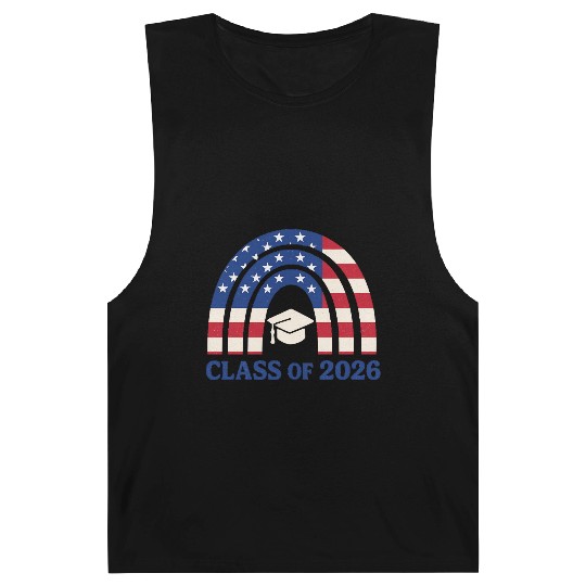Senior 2026 | Graduation Class of 2026 Blue Design Barnard Tanks