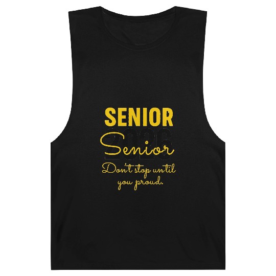 Senior 2026 Distressed Number Design Class of 2026 Barnard Tanks