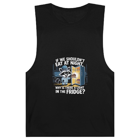 Light in the Fridge Funny Midnight Snack Quote Barnard Tanks
