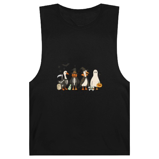 Just A Spooky Goose Halloween Costume Silly Goose Barnard Tanks