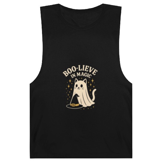 Enchanting Cat in Magic Costume Barnard Tanks