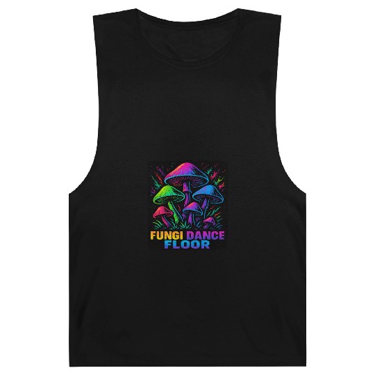 Trippy Mushroom EDM Rave Psychedelic Festival Barnard Tanks