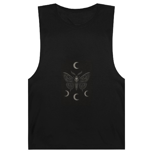 Dark Celestial Butterfly Tapestry Barnard Tanks