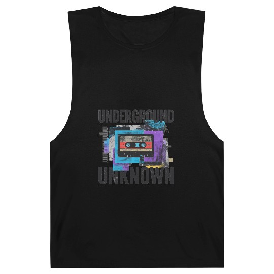 Underground Cassette Tape Urban Art Barnard Tanks