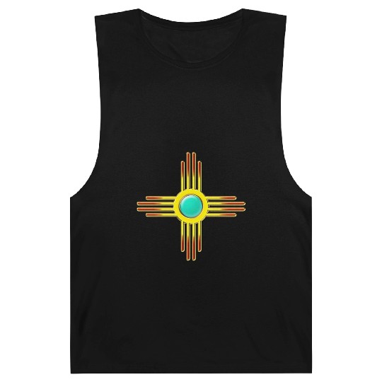 Zia Sun, Zia Pueblo, New Mexico, Sun Symbol, DD 1 Barnard Tanks