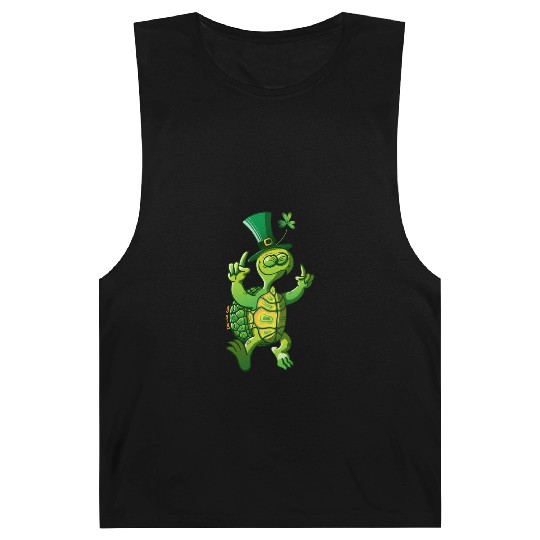 Saint Patrick's Day Turtle Barnard Tanks