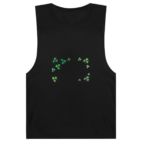 Dark green shamrocks, St Patrick's Barnard Tanks