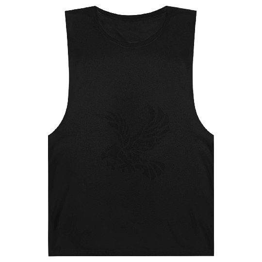 Tribal Eagle - Bird - Hawk - Flying - Freedom Barnard Tanks