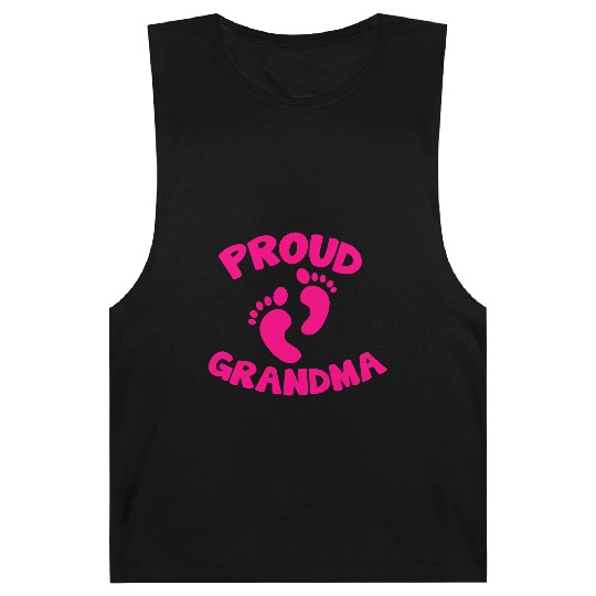 proud grandma with cute little maternity feet Barnard Tanks