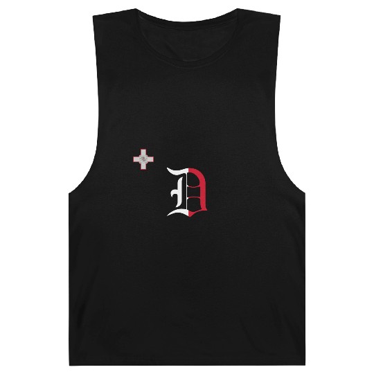Detroit Malta Maltese Pride Flag Barnard Tanks