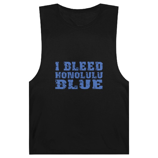 I Bleed Honolulu Blue Detroit Barnard Tanks