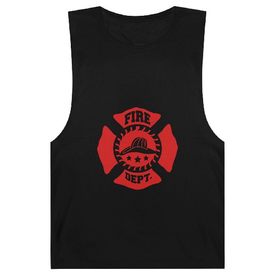 Fire Brigade logo symbol design Barnard Tanks