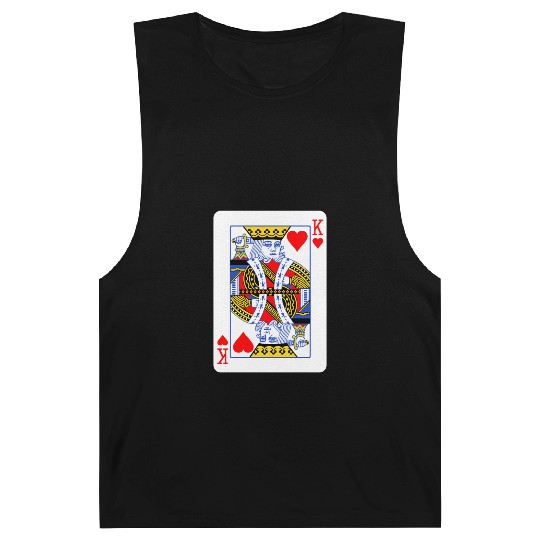 King Of Hearts Couple Barnard Tanks