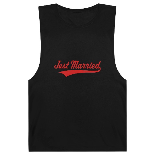 Just Married (Marriage / Wedding) Barnard Tanks