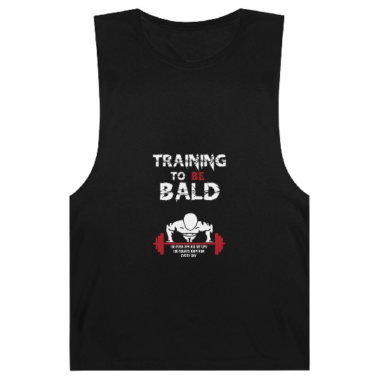 Gym - Training to be bald, push Postal Service, sit up, squat Barnard Tanks