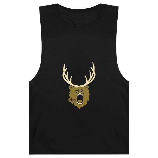 The beer - Grizzly with antlers (2c) Barnard Tanks