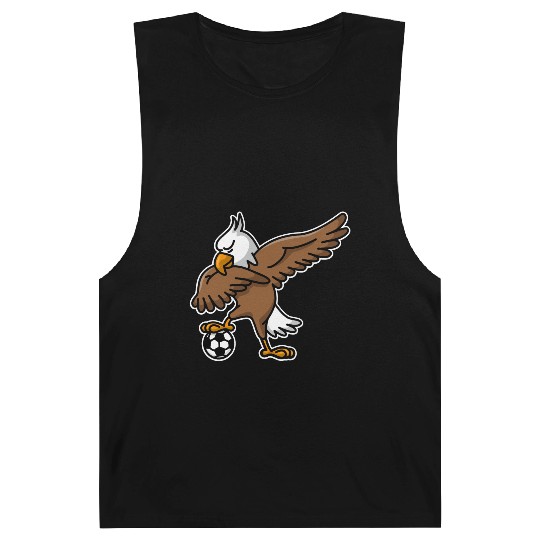 Dabbing dab American Eagle soccer football Barnard Tanks