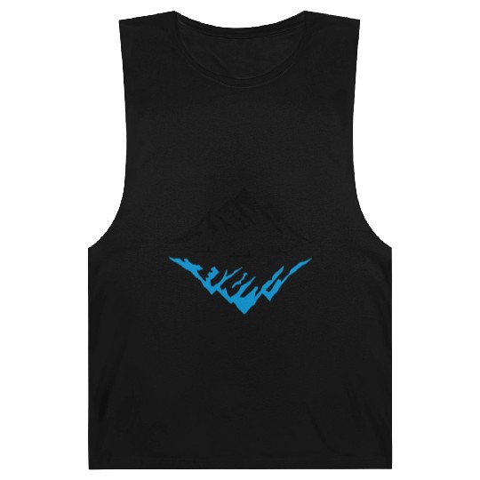 Canoe & Mountains, Reflection Barnard Tanks