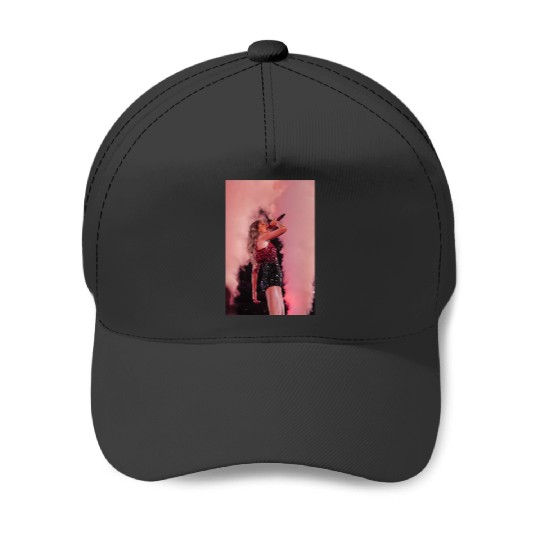 Live Concert Diva Pop Eras Tour Poster Baseball Caps