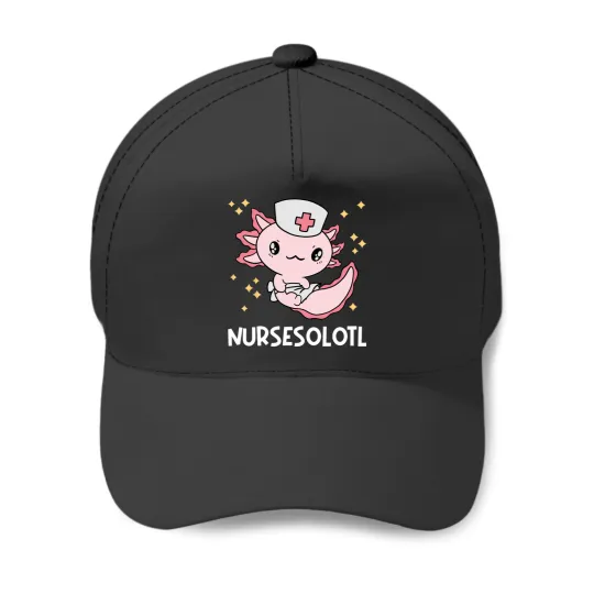 Discover Nursesolotl Nursing RN Kawaii Baseball Caps