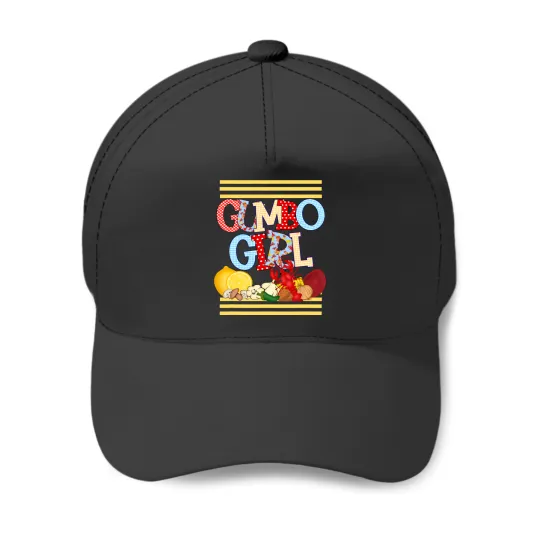 Gumbo Girl Lobster Boil Crawdad Party Crayfish Fishing Baseball Caps