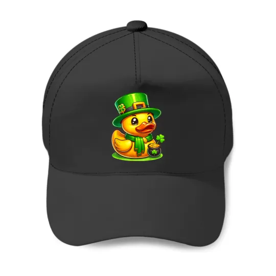 St Patricks Day Yellow Rubber Duck Cruise Ship Cruising  Gifts Baseball Caps