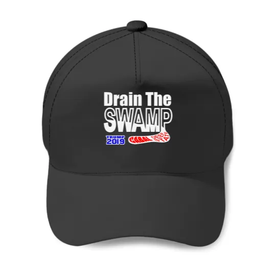 Drain The Swamp &amp make americaa Great Again Baseball Caps